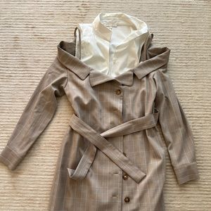 Maje Shirt Dress Like New, Cotton